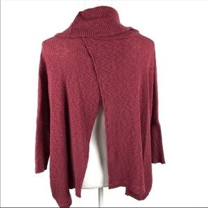 Free People Red Short Sleeve Top